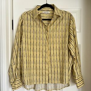 Reformation Andy oversized shirt S